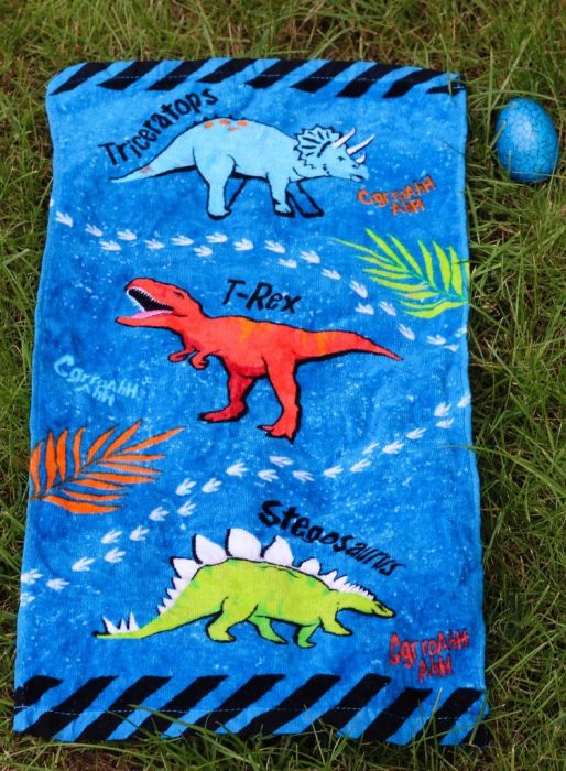 Asciugamano magico uovo di dinosauro