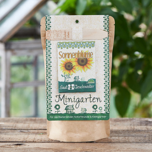Sonnenblumen im Beutel