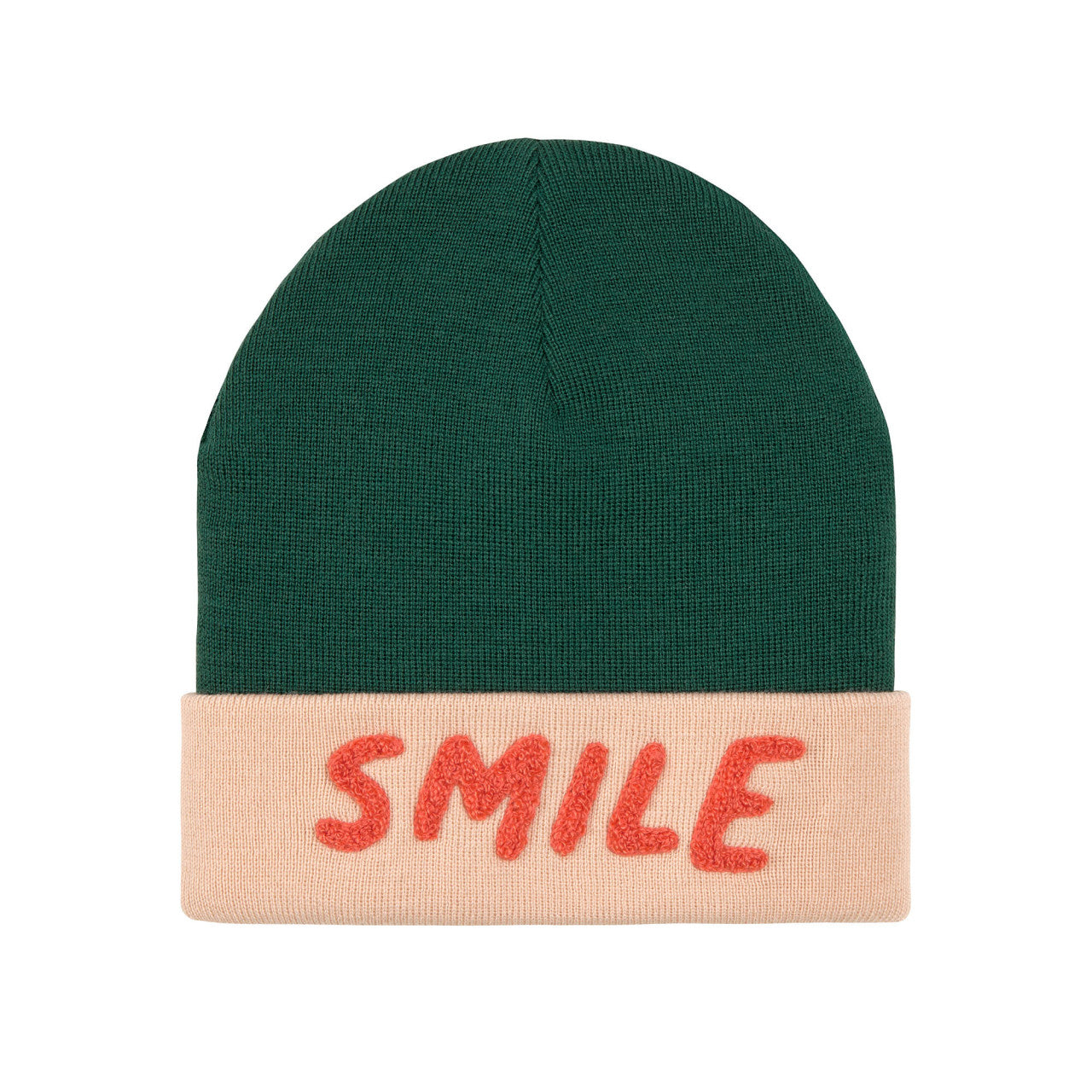 Berretto per bambini - Lana merino, Little Gang, Smile Green Casual