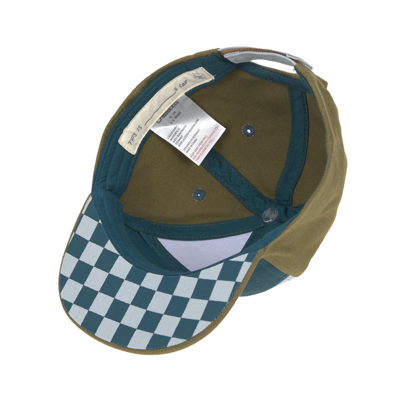 Berretto per bambini - Little Gang, Blu Oliva Grigio Casual
