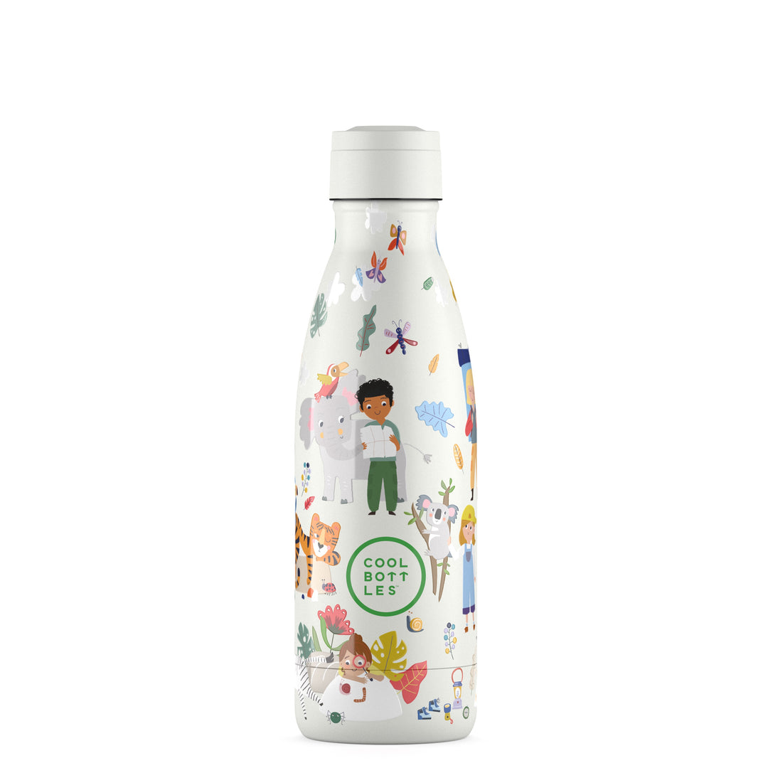 Bottiglia termica per bambini con cannuccia Curious Explorers 350ml Cool Bottles