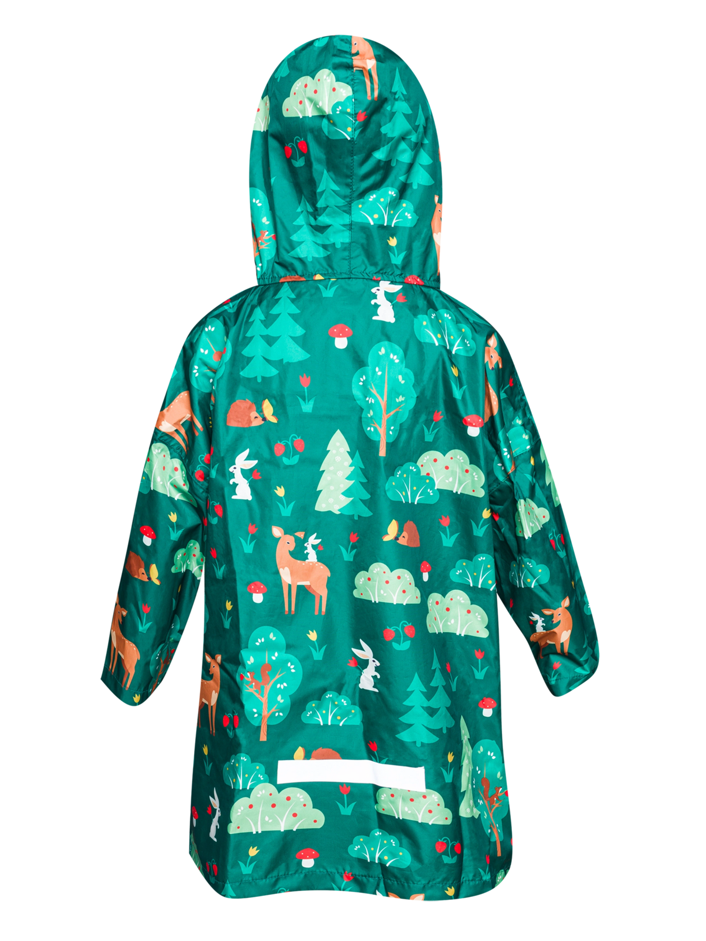 Poncho antipioggia per bambini, amici del buon umore nella foresta