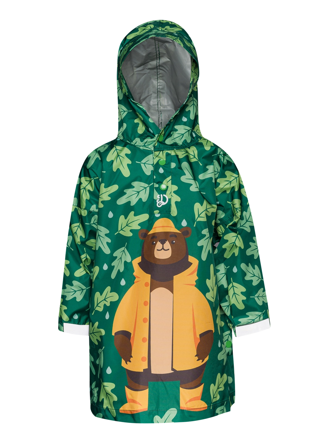 Poncho antipioggia per bambini con orsetto del buon umore e impermeabile