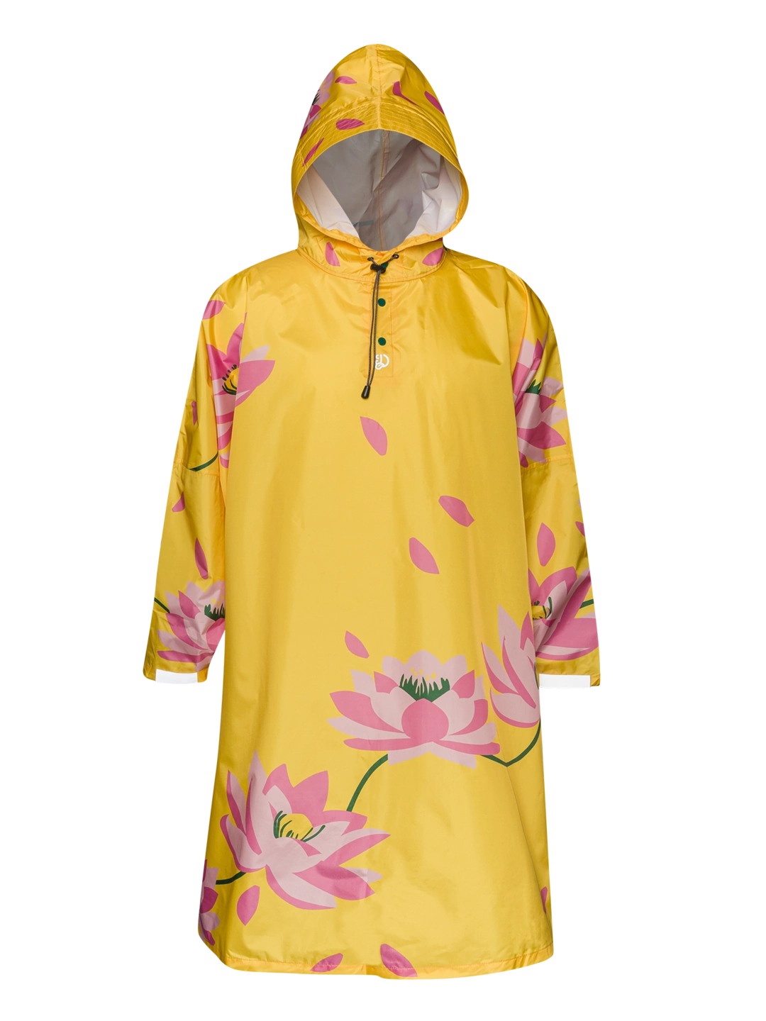 Poncho antipioggia per le ninfee primaverili del buon umore