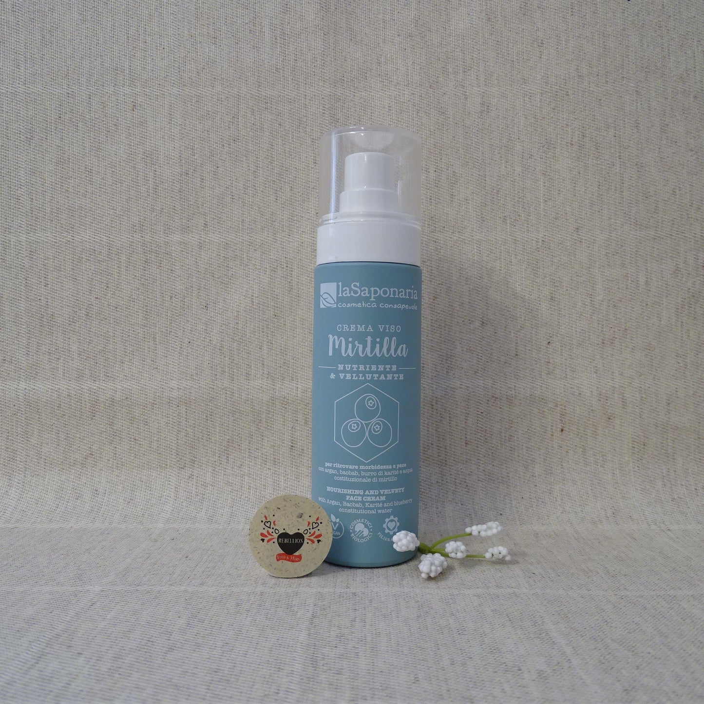 Crema viso Mirtila La Saponaria