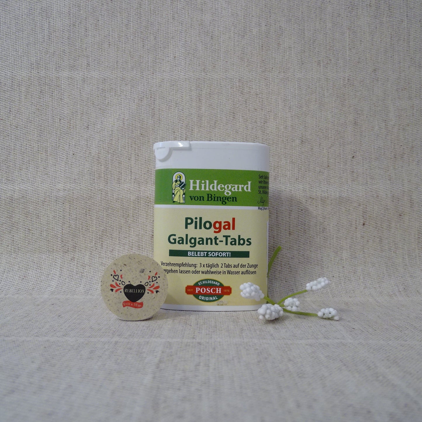 Pilogal® Galgant-Tabs und Pulver St.Hildegard Posch