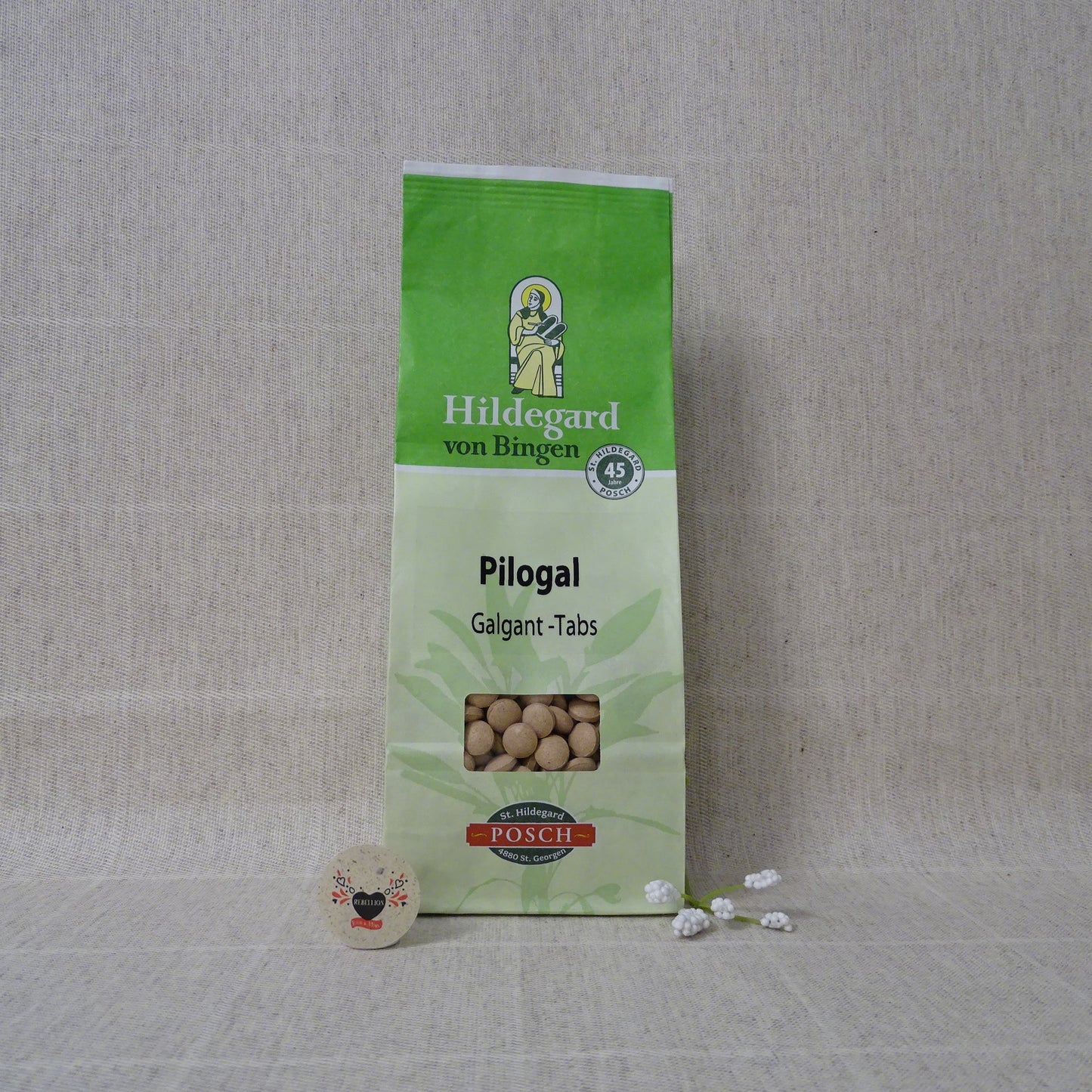 Pilogal® Galgant-Tabs und Pulver St.Hildegard Posch