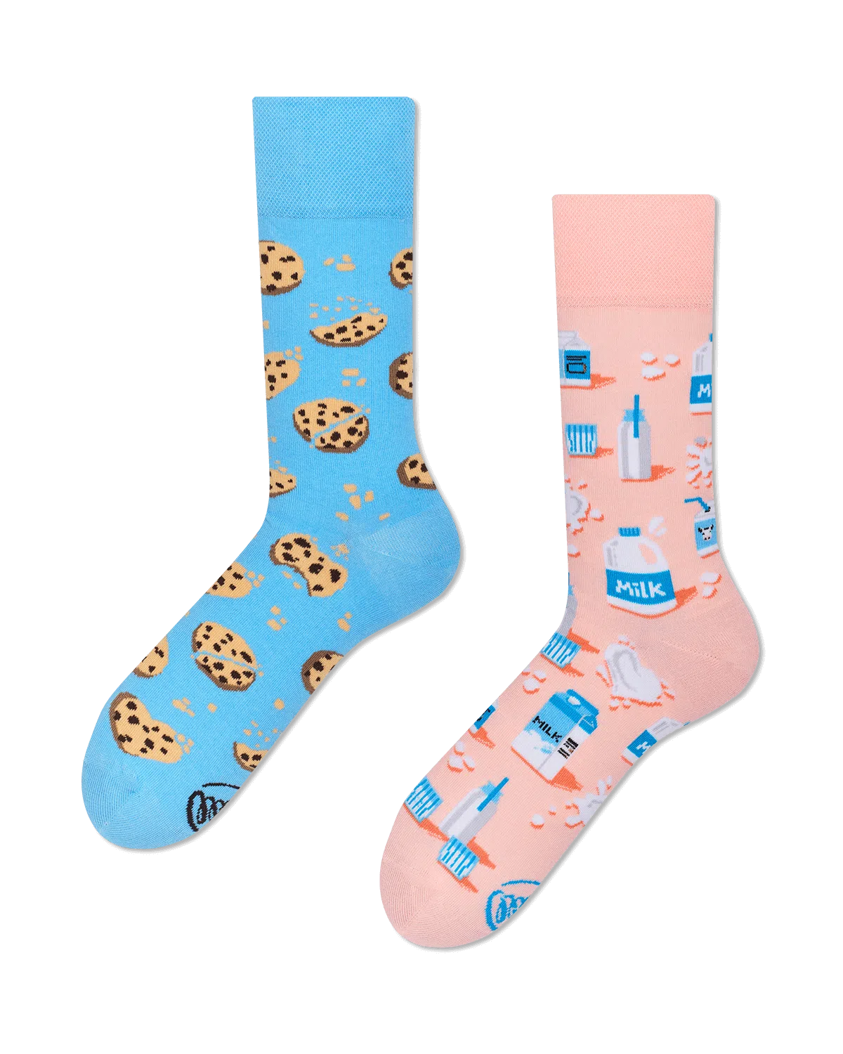 Socken Latte e Biscotti Molte Mattina