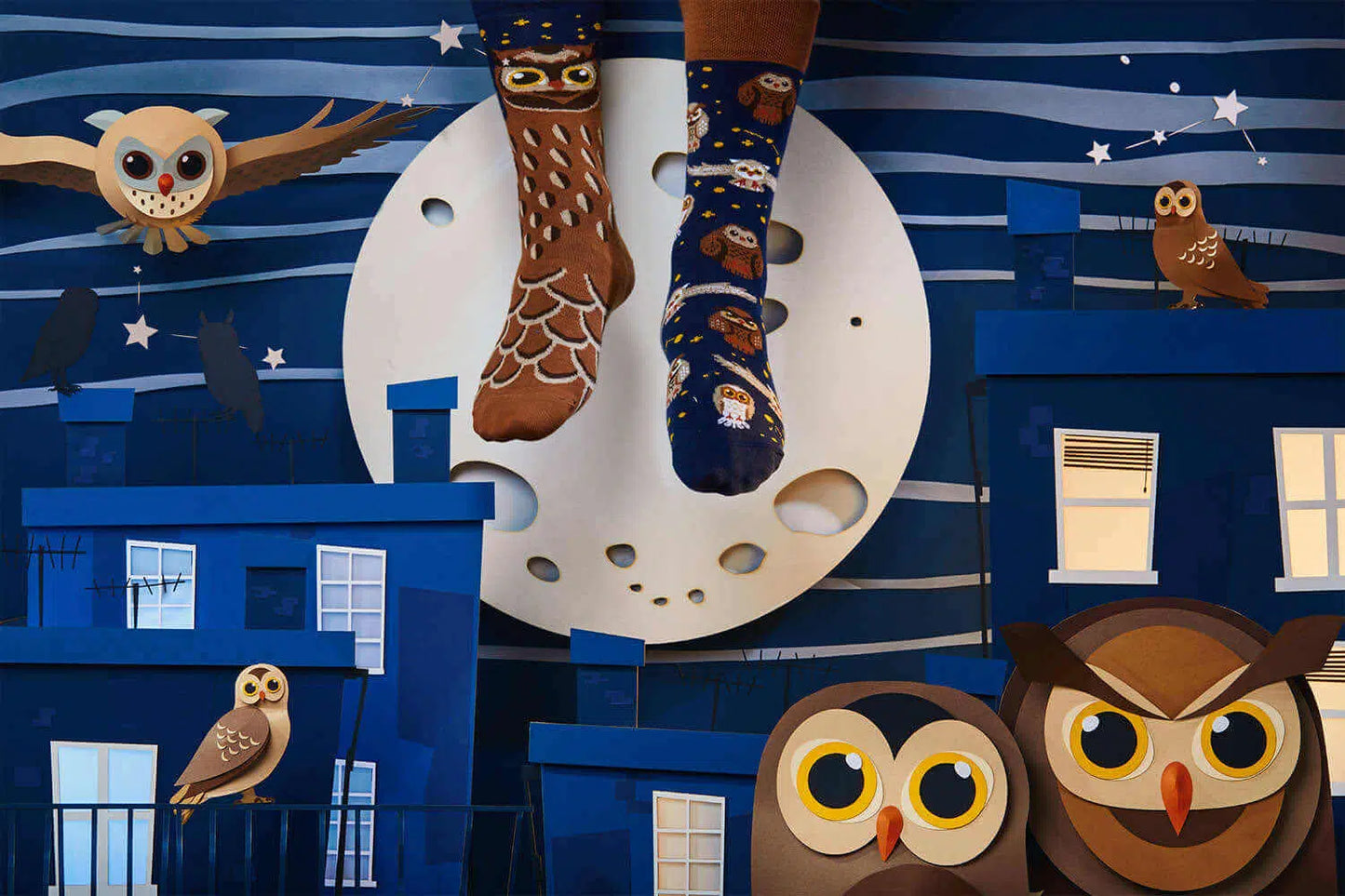 Socken Owly Moly Molte mattine