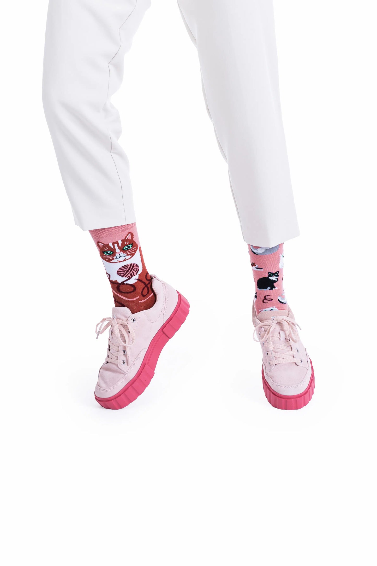 Socken Gatto giocoso molte mattine