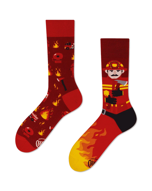 Socken The Fireman Many Mornings