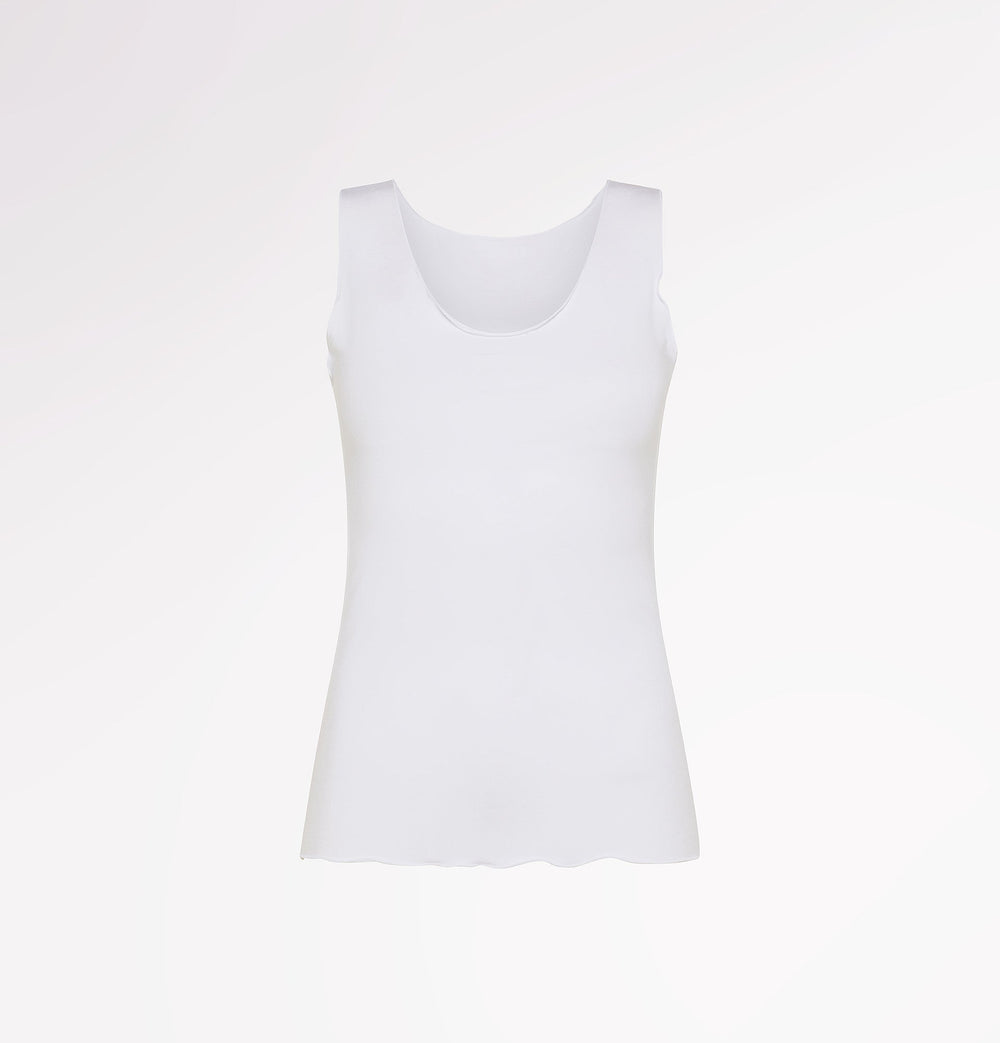 Canotta con spalle larghe realizzata in TENCEL™ Casagin