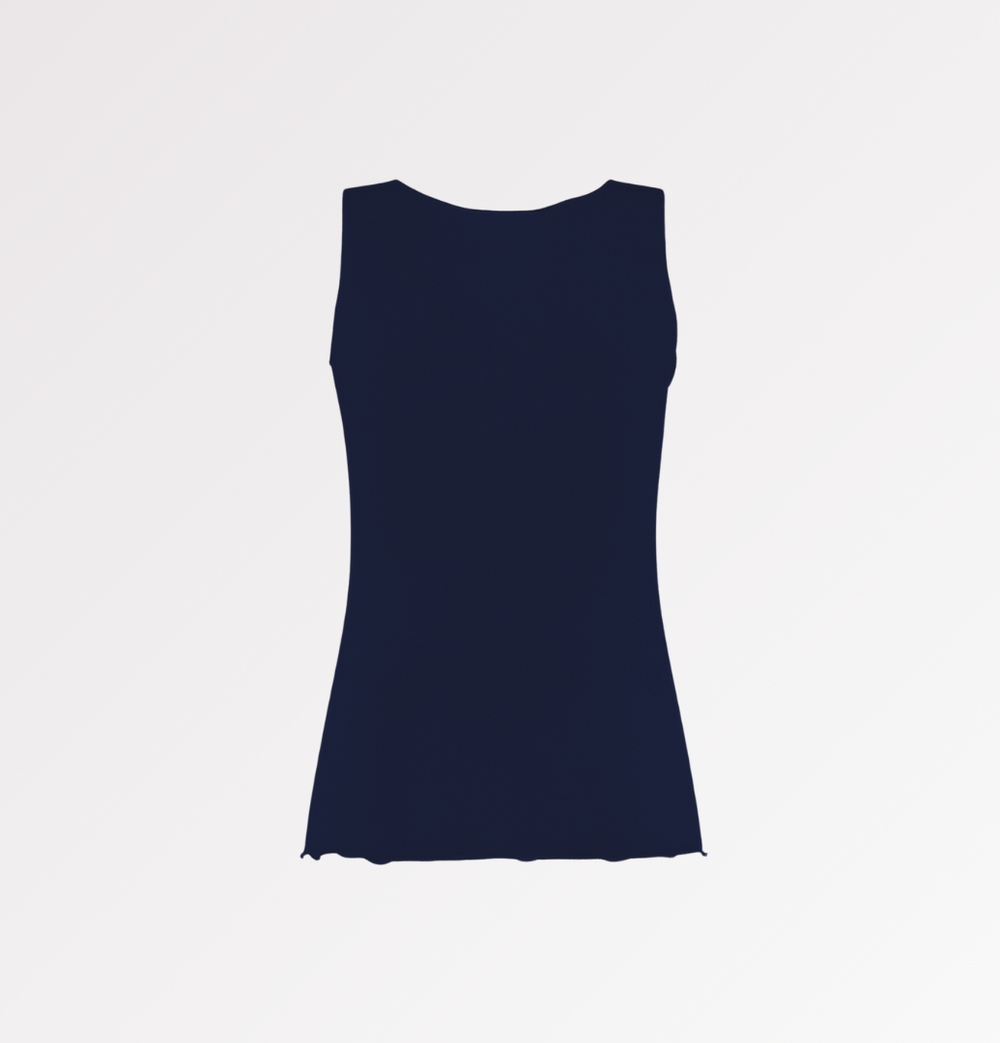 Canotta con spalle larghe realizzata in TENCEL™ Casagin