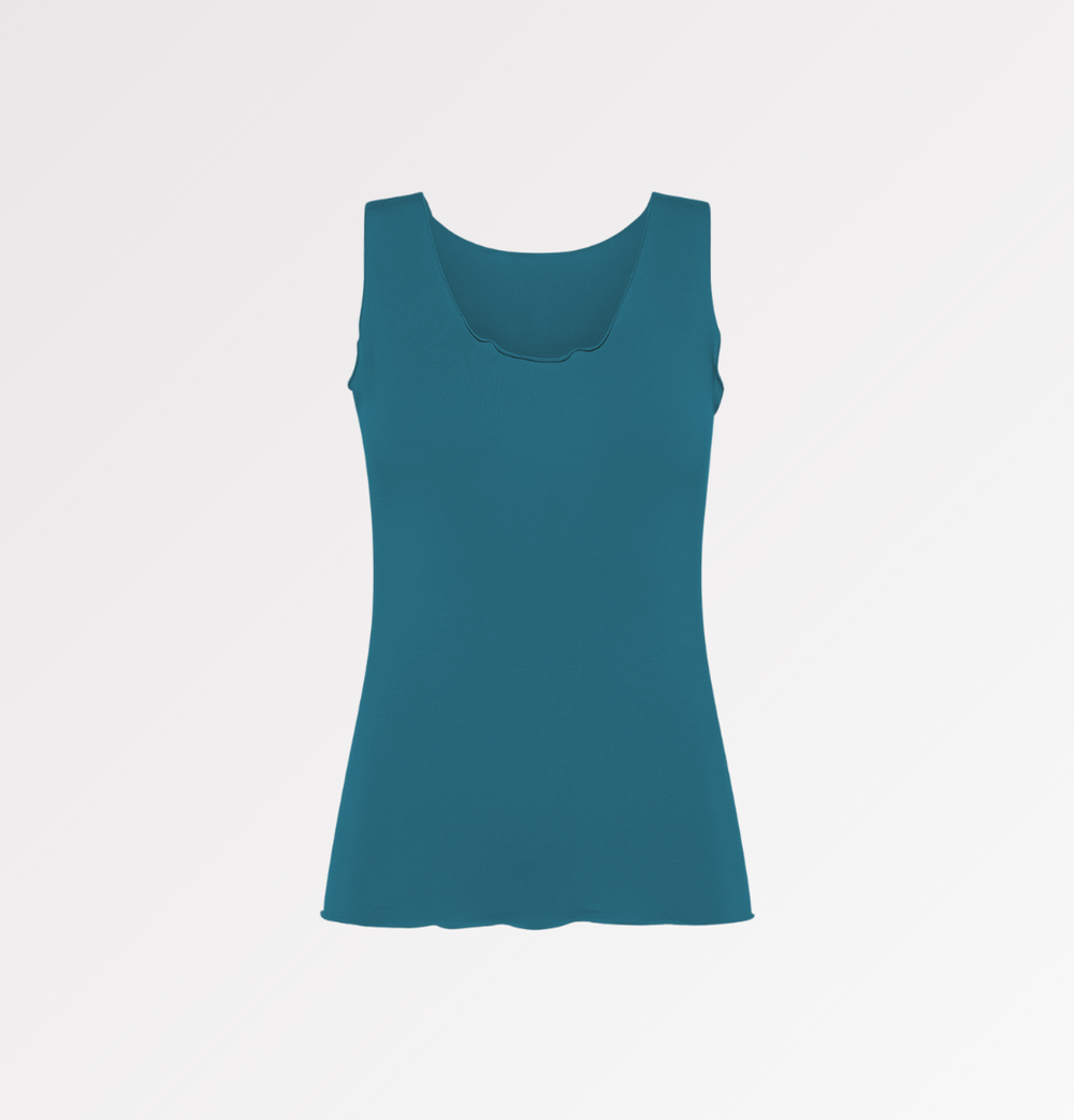 Canotta con spalle larghe realizzata in TENCEL™ Casagin