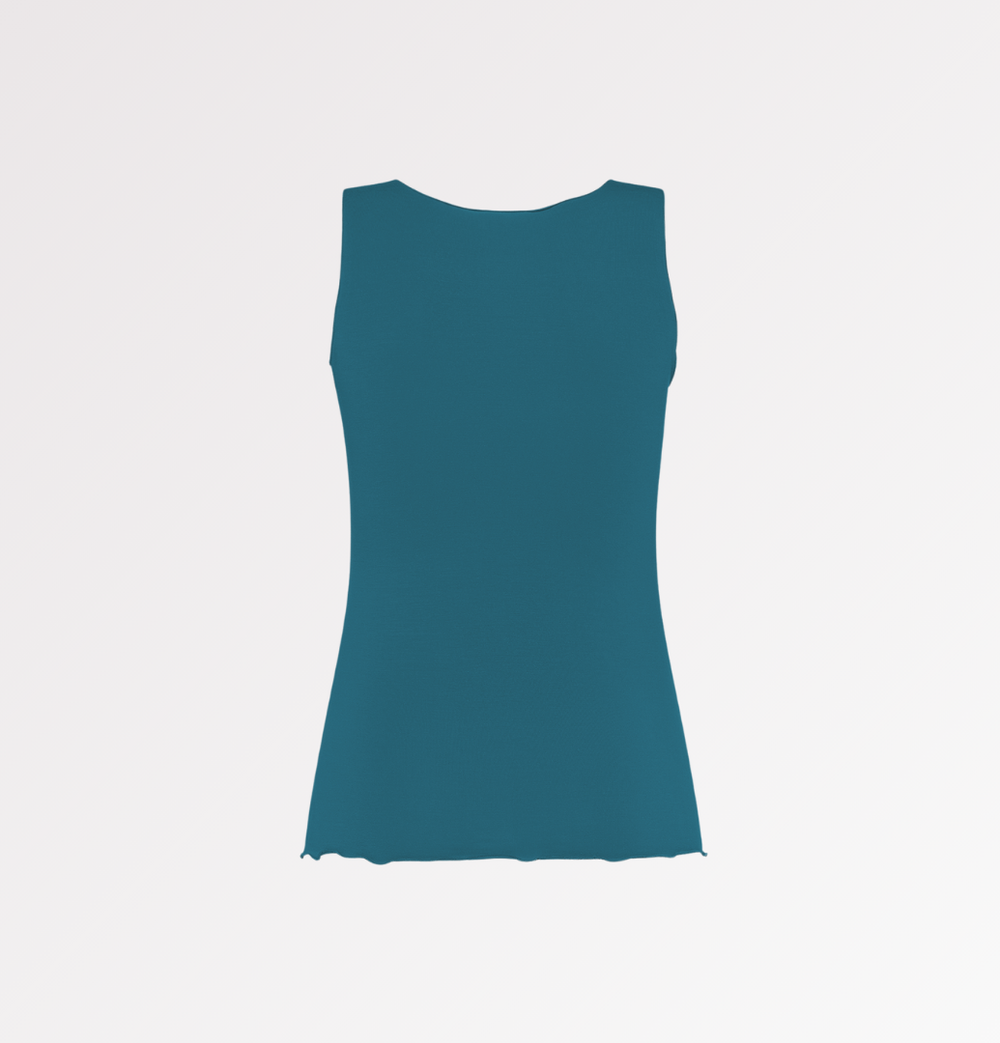 Canotta con spalle larghe realizzata in TENCEL™ Casagin