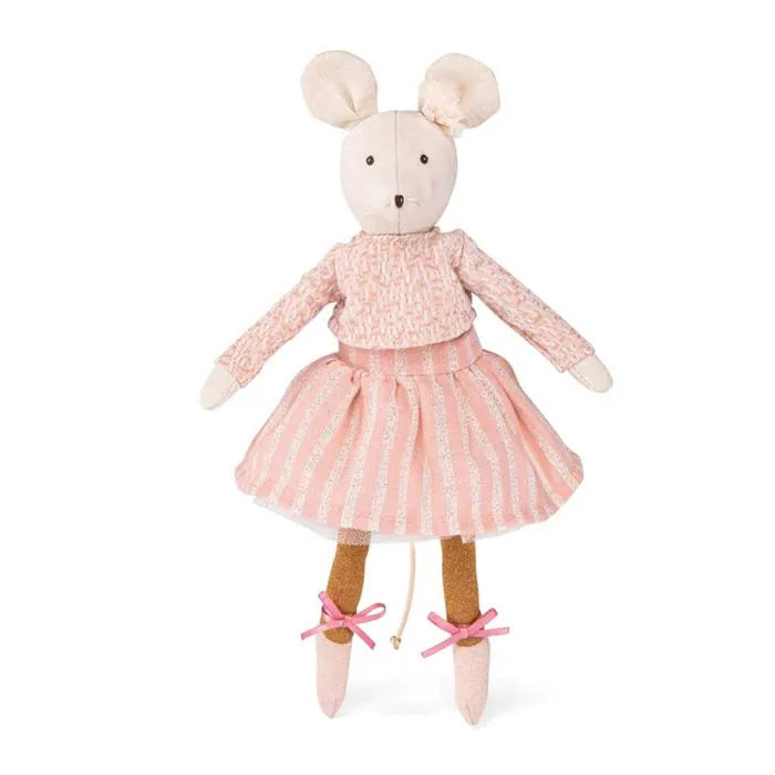 Ballerina Maus Puppe Moulin Roty