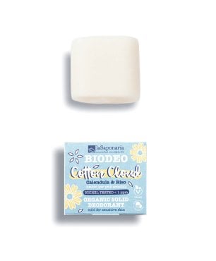 Deo Stück Cottón Cloud Calendula & Riso La Saponaria