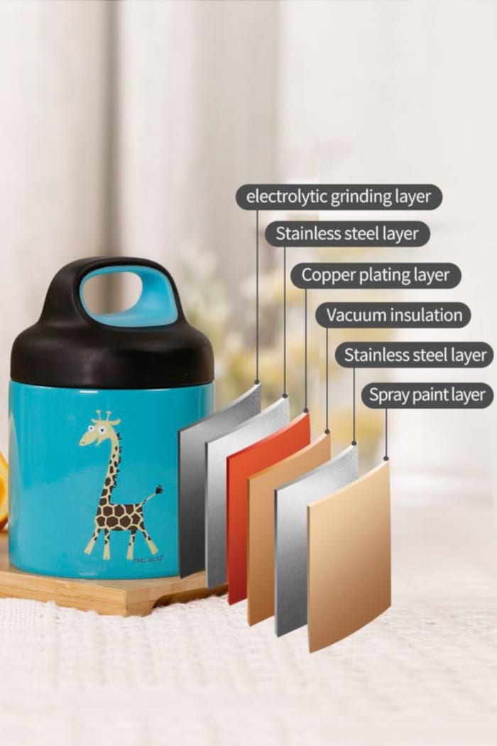 Contenitore termico Orange Elk 300ml in acciaio inossidabile Carl Oscar