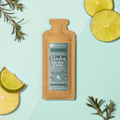 DEO Creme Alaska Tea Tree & Lime La Saponaria