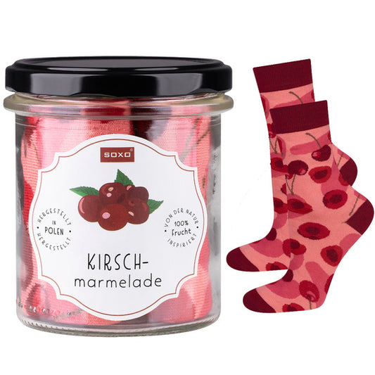 Socken Marmelade Kirschen 35-40