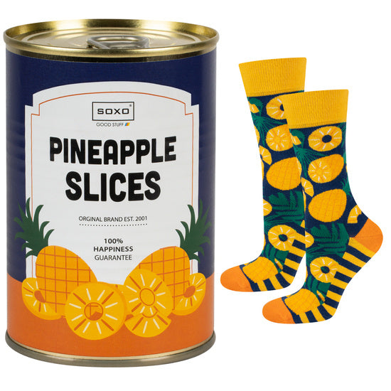 Socken Ananas Scheiben 35-40