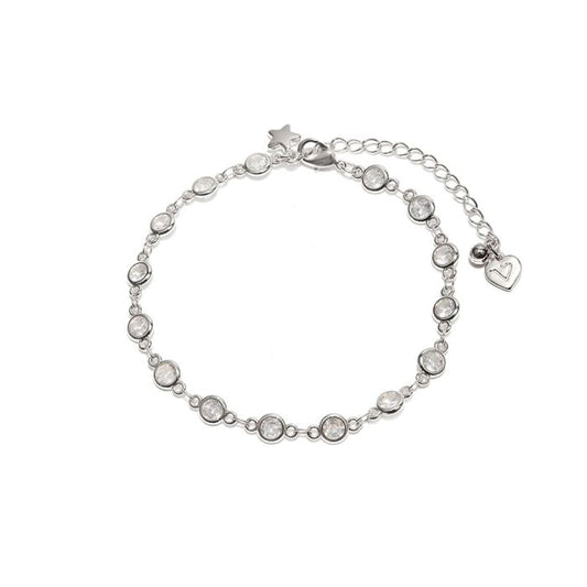 Bracciale con pietre zirconi elastici Vesto Pazzo