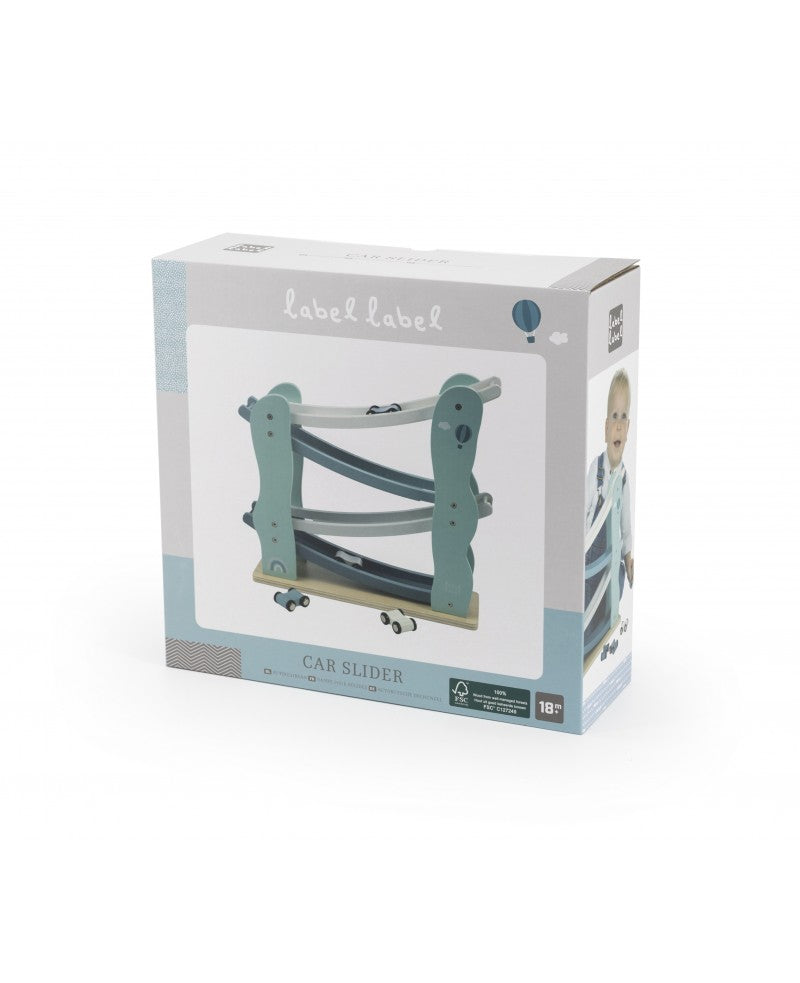 Scivolo per auto in legno