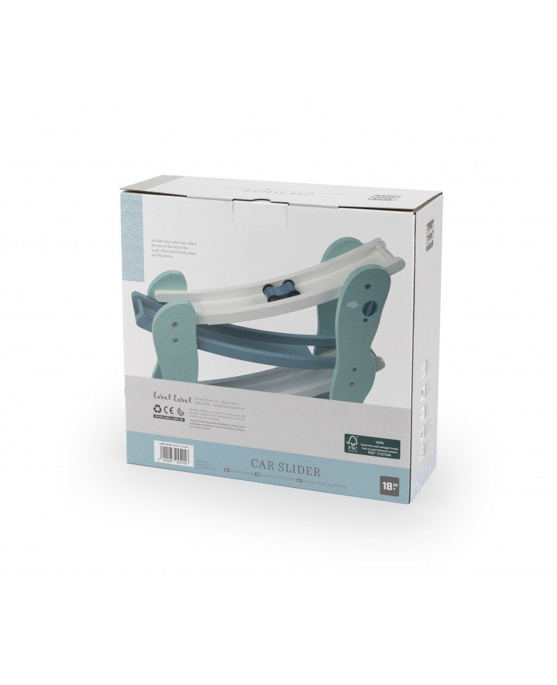 Scivolo per auto in legno