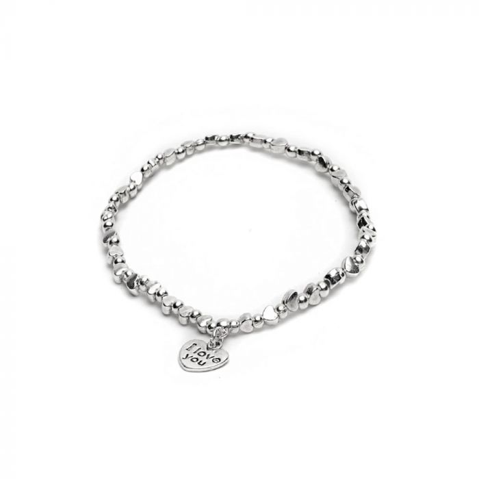 Bracciale Ti Amo Elastico Vesto Pazzo