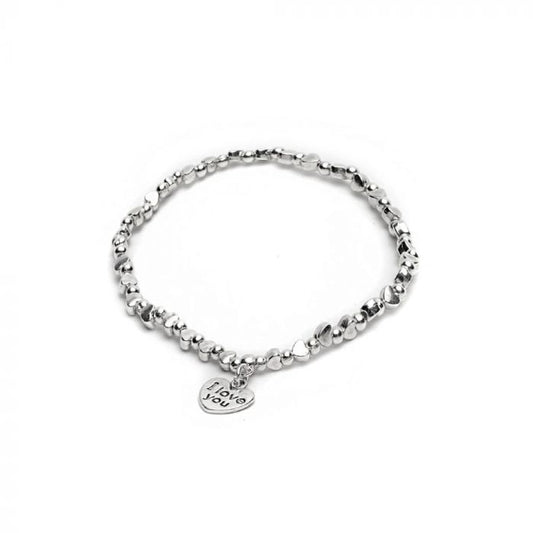 Bracciale Ti Amo Elastico Vesto Pazzo