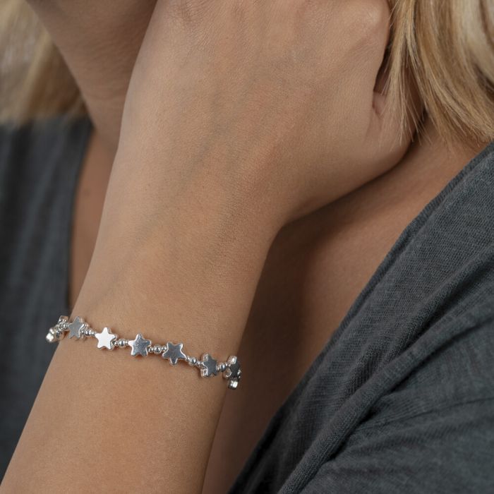 Bracciale con elastico stella bombata Vesto Pazzo