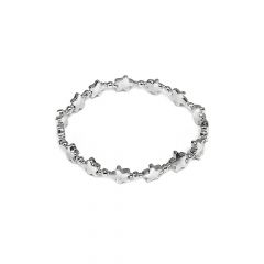 Bracciale con elastico stella bombata Vesto Pazzo