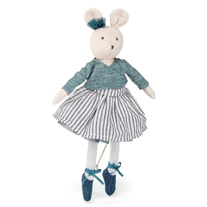 Ballerina Maus Puppe Moulin Roty