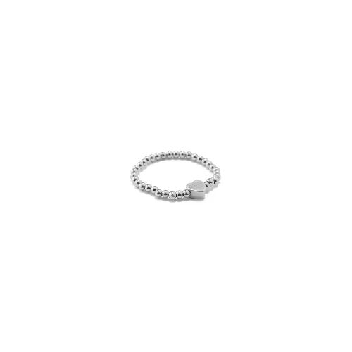 Anello Singolo Cuore Elastico Vesto Pazzo