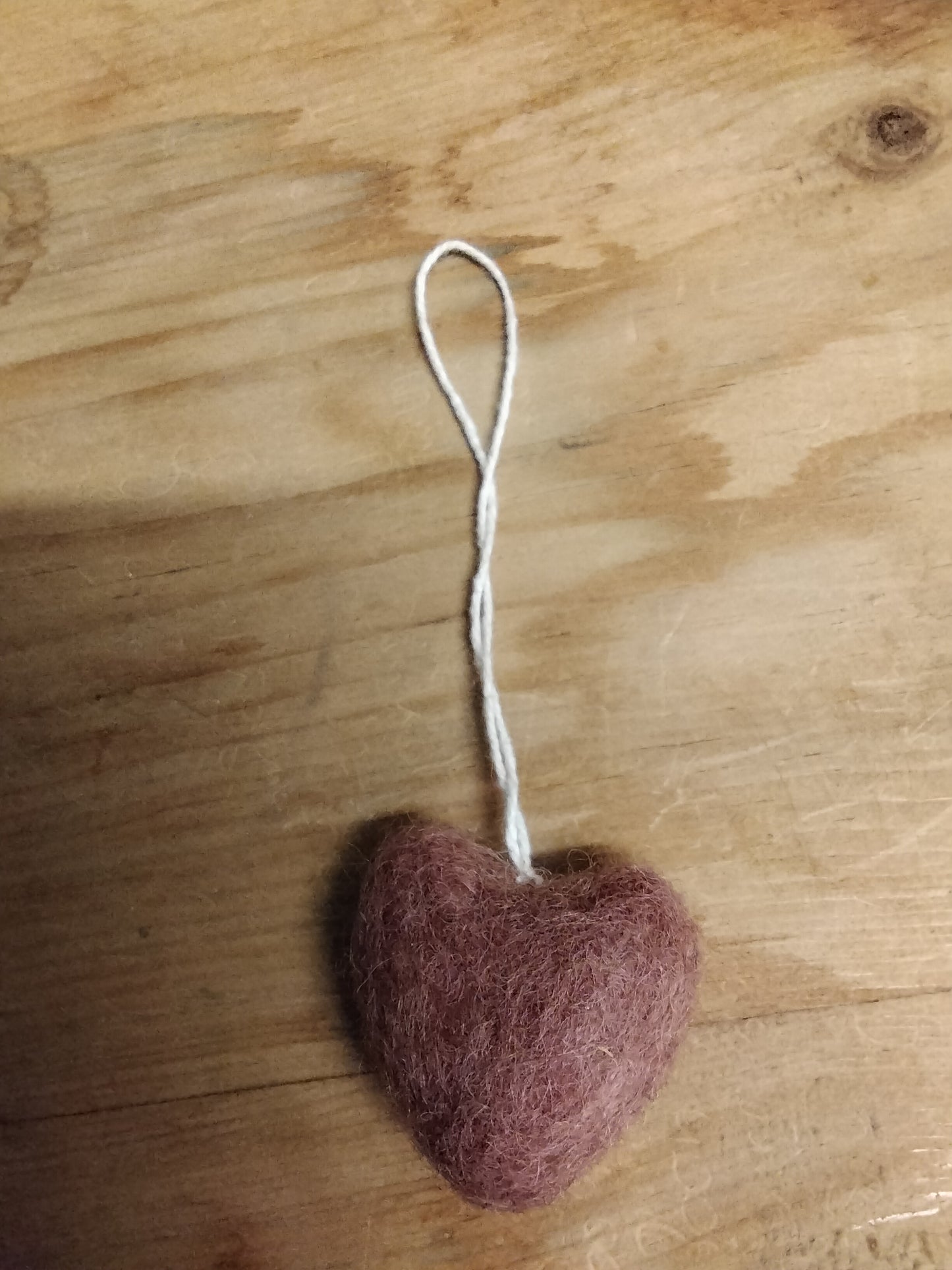 Herz aus Wolle Gry & Sif