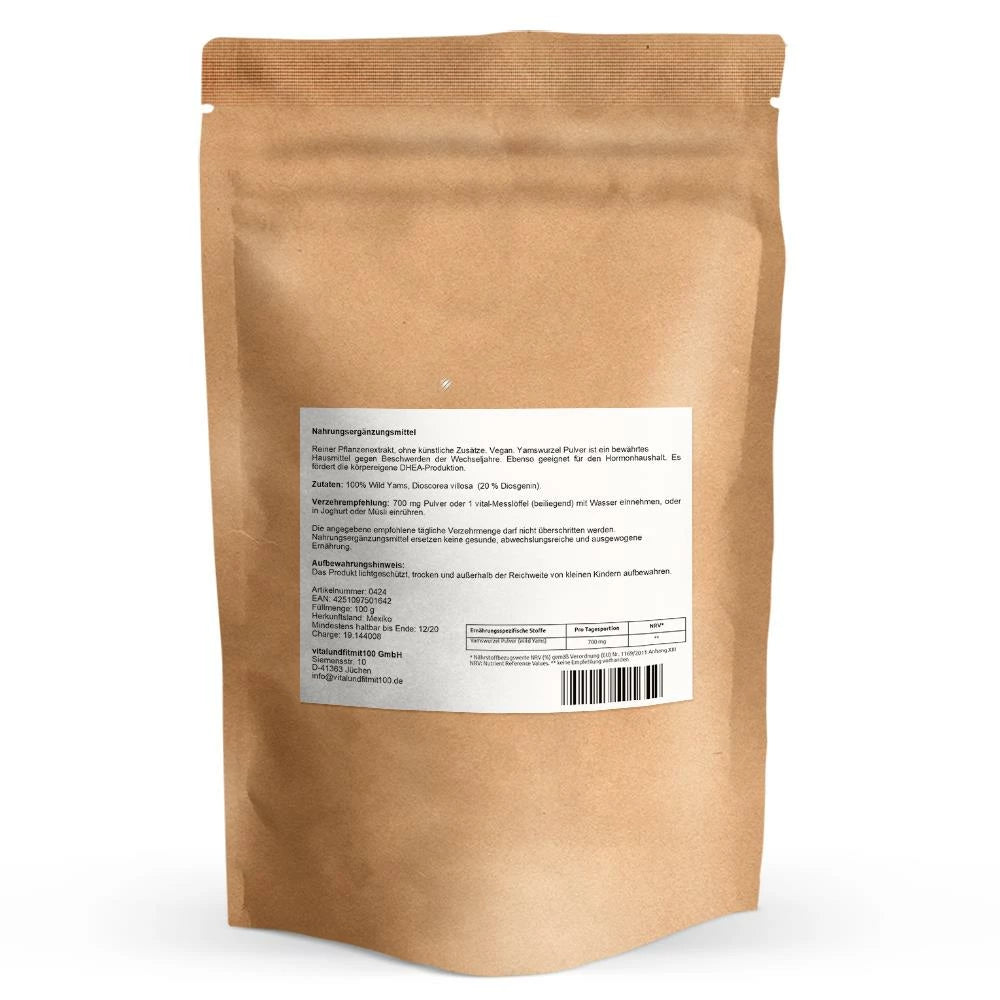 Yamswurzel Vitalundfitmit100