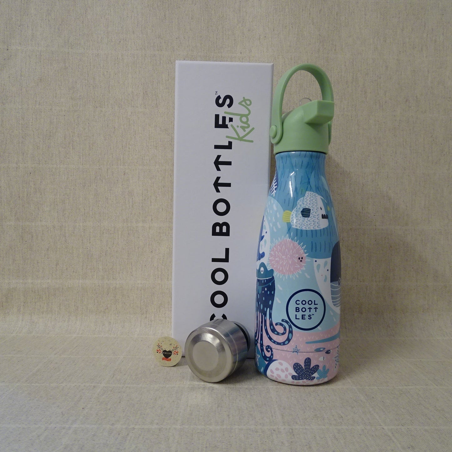 Kinder-Thermosflasche mit Trinkhalm 260ml Cool Bottles