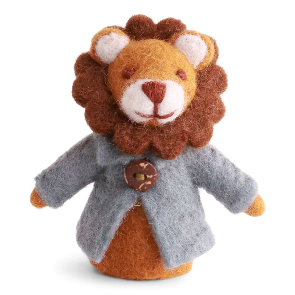 Fingerpuppe aus Wolle Gry & Sif