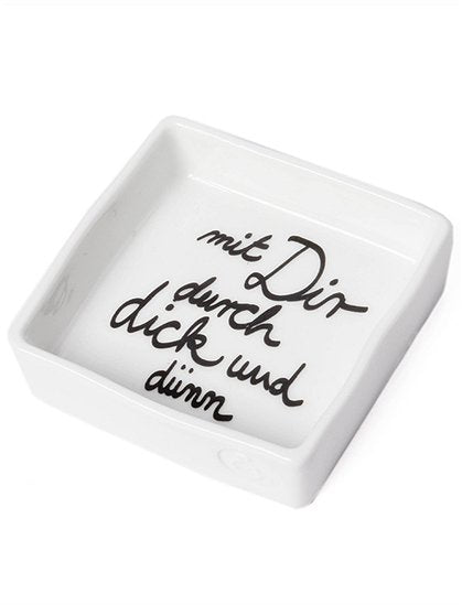 Schüsselchen mit Spruch