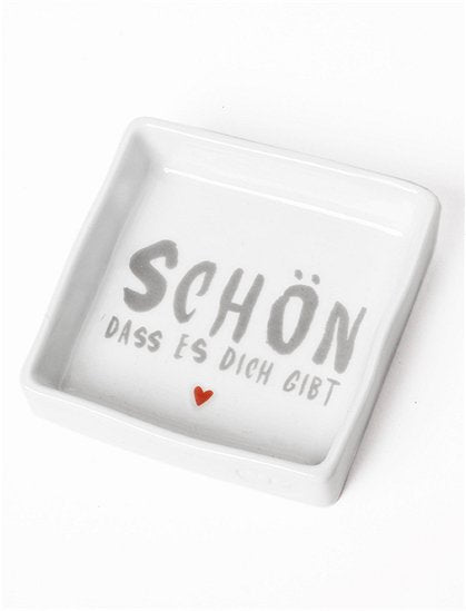 Schüsselchen mit Spruch