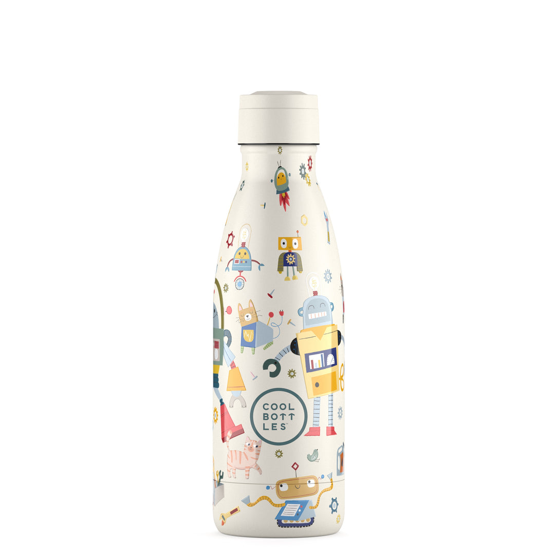 Bottiglia termica per bambini con cannuccia Curious Explorers 350ml Cool Bottles