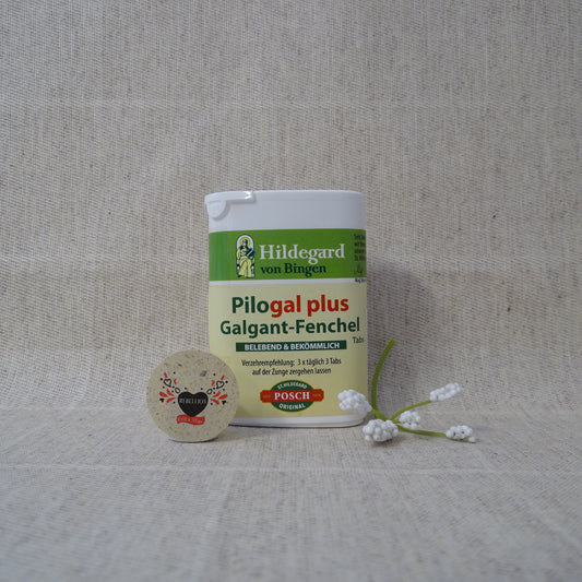 Pilogal Plus® Galgant-Fenchel-Tabs St.Hildegard Posch 25g