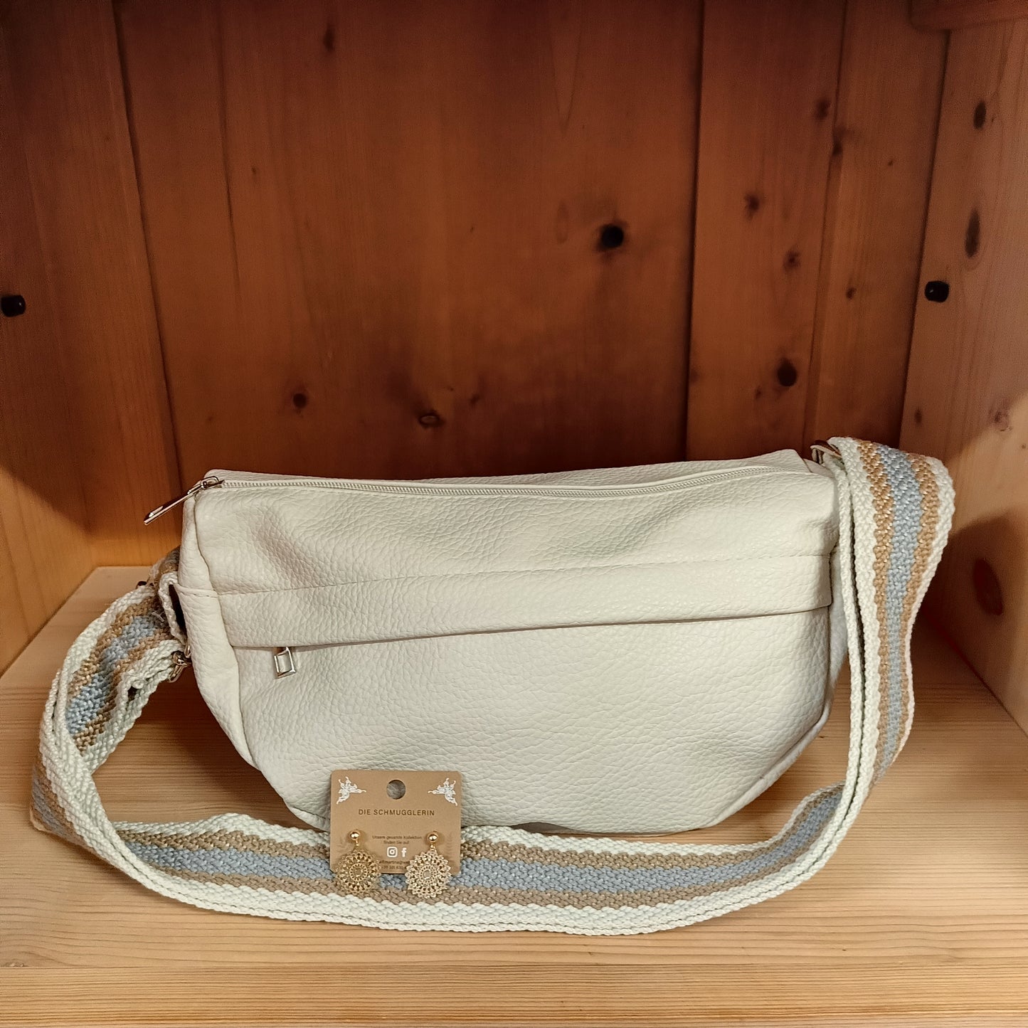 Borse a tracolla con scomparti laterali