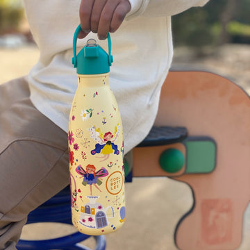 Bottiglia termica per bambini con cannuccia Curious Explorers 350ml Cool Bottles