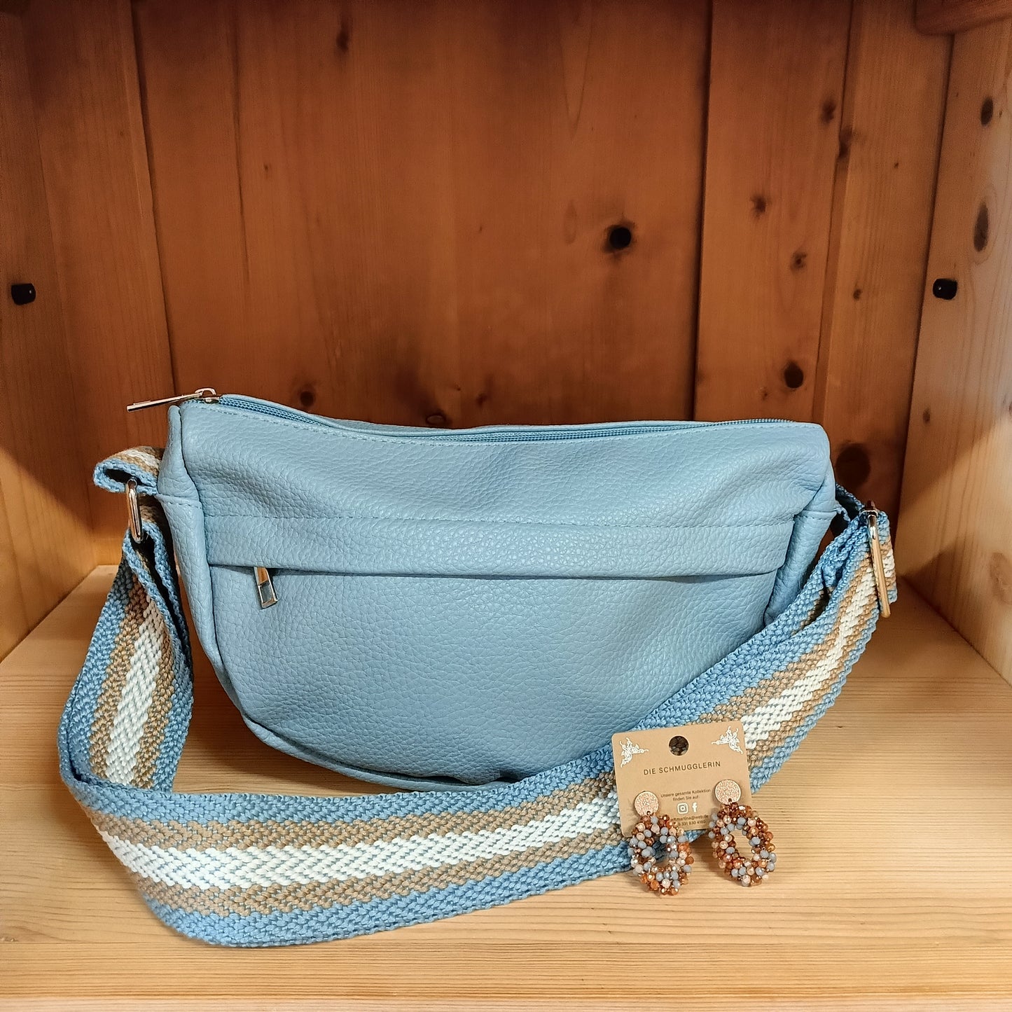 Borse a tracolla con scomparti laterali