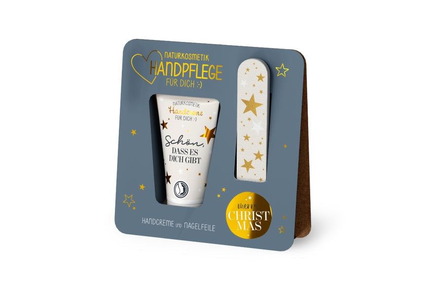 Handcreme und Nagelfeile