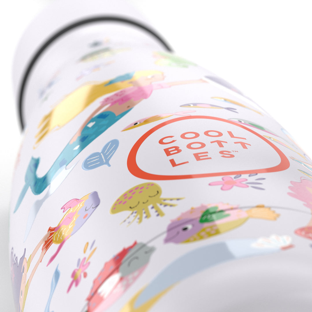 Bottiglia termica per bambini con cannuccia Curious Explorers 350ml Cool Bottles