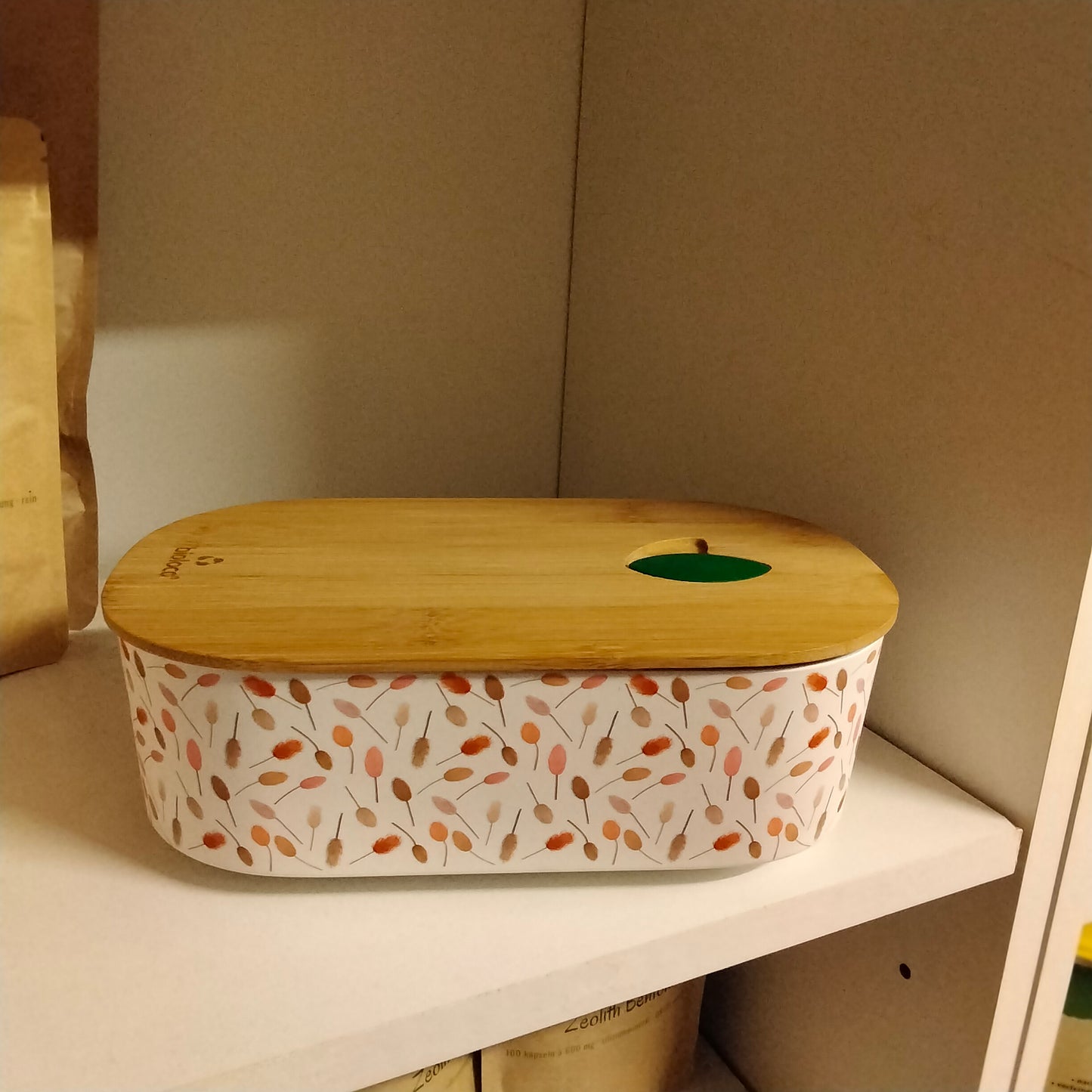 Lunchbox aus nachwachsenden Rohstoffen Zitronen Bioloco