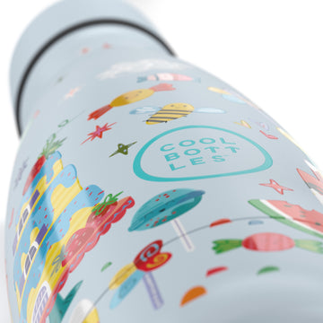 Bottiglia termica per bambini con cannuccia Curious Explorers 350ml Cool Bottles