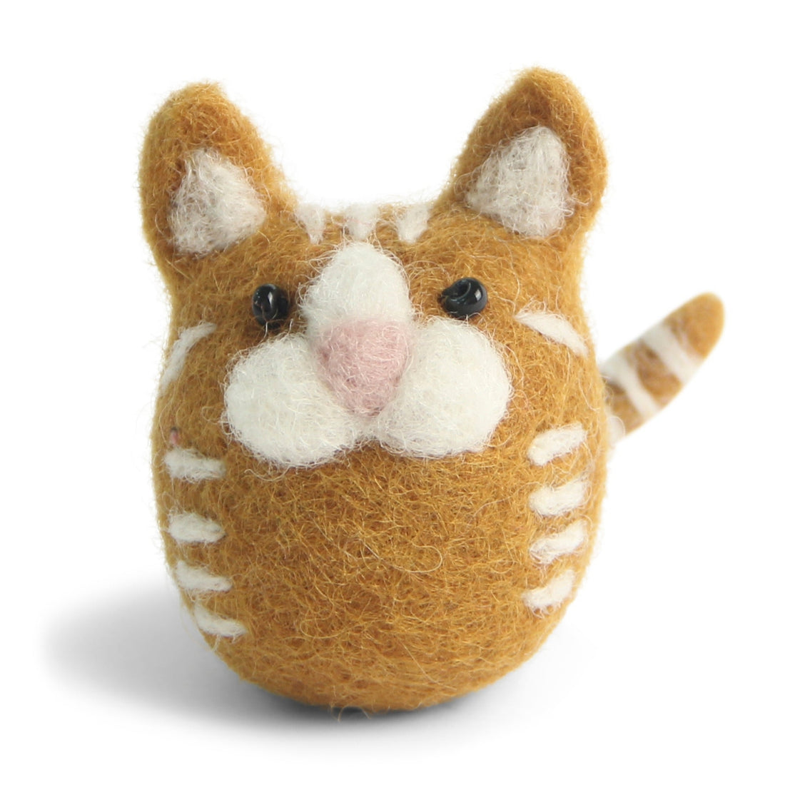 Katze gelb aus Wolle Gry & Sif